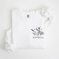 HOPEFUL - Bouquet - Pocket Size - BASIC FLEECE CREWNECK