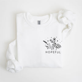 HOPEFUL - Bouquet - Pocket Size - BASIC FLEECE CREWNECK