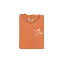 Hopeful - Bouquet - Pocket Size - Comfort Colors Tee