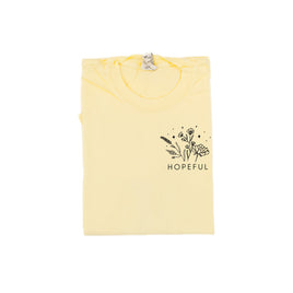 Hopeful - Bouquet - Pocket Size - Comfort Colors Tee