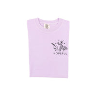 Hopeful - Bouquet - Pocket Size - Comfort Colors Tee