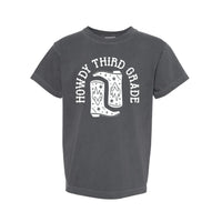 Howdy (Choose Your Grade) - YOUTH Comfort Colors Tee