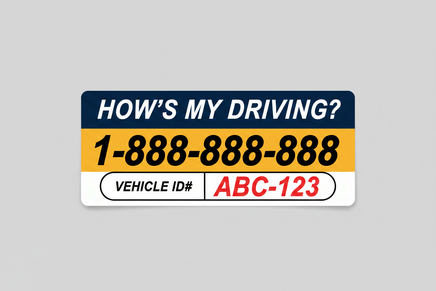 How's My Driving? - Fresh Design