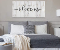I Love Us - Canvas