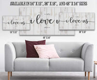I Love Us - Canvas