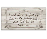 I Will Choose To Find Joy - Canvas