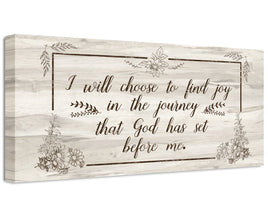 I Will Choose To Find Joy - Canvas