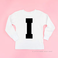 Varsity Initials - Child Long Sleeve Tee
