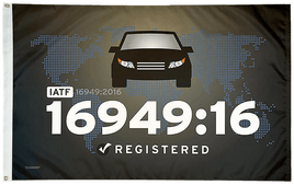 IATF 16949:16 Flag