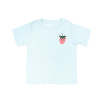 Pocket Fruit (Front) w/ Group of Smiley Fruit (Back) - Child Tee
