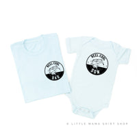 Reel Cool Dad (pocket)/ Son - Set of 2 Tees