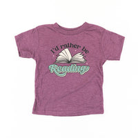 I'd Rather Be Reading - Child Tee