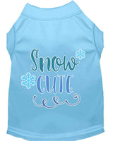 Christmas Pet Shirt "Snow Cute"