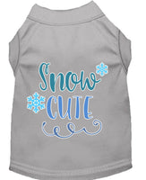 Christmas Pet Shirt "Snow Cute"