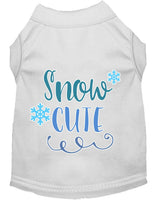 Christmas Pet Shirt "Snow Cute"