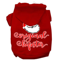 Christmas Pet Hoodie "Original Hipster"