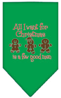 Christmas Pet Bandana "All I Want For Christmas Is A Few Good Men"