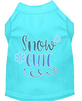 Christmas Pet Shirt "Snow Cute"