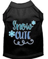 Christmas Pet Shirt "Snow Cute"