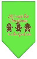 Christmas Pet Bandana "All I Want For Christmas Is A Few Good Men"