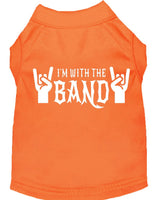 Pet Shirt "I'm With The Band"