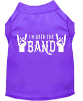 Pet Shirt "I'm With The Band"