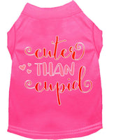 Pet Shirt "Cuter Than Cupid"