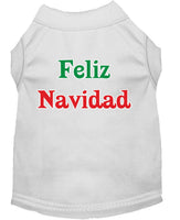 Christmas Pet Shirt, "Feliz Navidad"