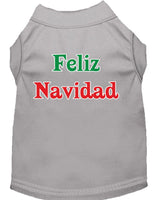 Christmas Pet Shirt, "Feliz Navidad"
