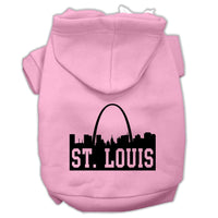 Pet Hoodie "St. Louis Skyline"