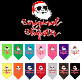 Christmas Pet Bandana "Original Hipster"