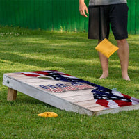 USA American Flag - Cornhole Board Wrap - Set of 2