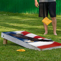 Flying Eagle - Cornhole Board Wrap - Set of 2