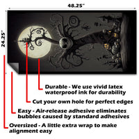 Nightmare Before Christmas - Cornhole Board Wrap - Set of 2