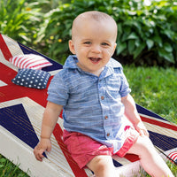 British Flag - Cornhole Board Wrap - Set of 2