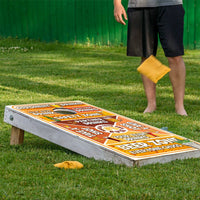 Beer Game - Cornhole Board Wrap - Set of 2