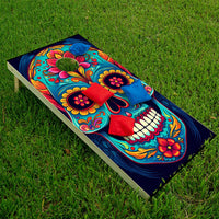 Sugar Skulls - Cornhole Board Wrap - Set of 2