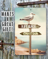 Rat Race, Cantina - Metal Sign