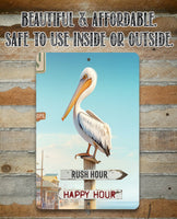 Rush Hour Happy Hour - Metal Sign