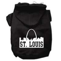 Pet Hoodie "St. Louis Skyline"