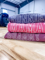 Embroidered PIGMENT Crewneck - OUTLINE NAME