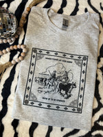 Mama please let your babies grow up to be cowboys