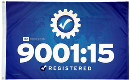 ISO 9001:15 Flag