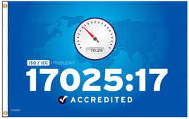 ISO / IEC 17025:17 Flag
