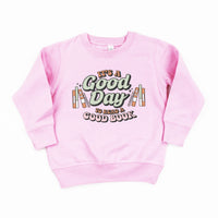 It's A Good Day to Read a Good Book - Child Sweater