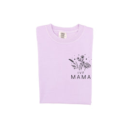 IVF MAMA - Bouquet - Pocket Size - Comfort Colors Tee
