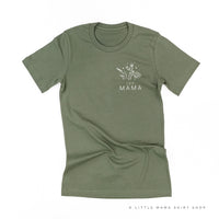 IVF MAMA - Bouquet - Pocket Size ﻿- Unisex Tee