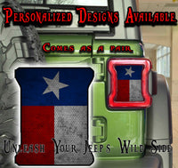 Texas flag Taillight cover decal 33