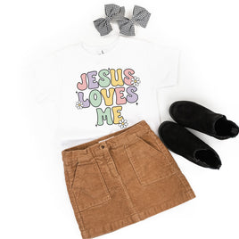 Girl Version - Jesus Loves Me - Child Tee