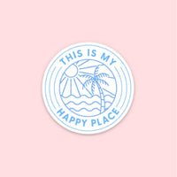 LMSS® STICKER - THIS IS MY HAPPY PLACE